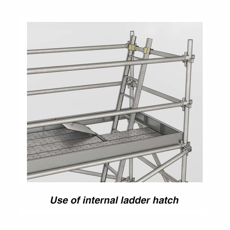 Jinmao Aluminum Ladder Single Builders Ladder 150kg, Multiple Sizes