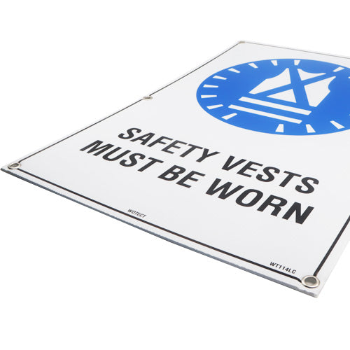 Safety Sign 400x600mm - Safety Vests