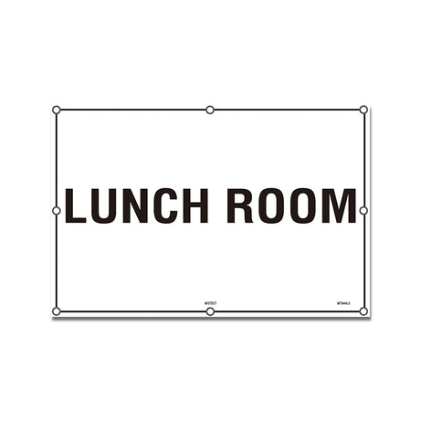 Safety Sign 400x600mm - Lunch Room