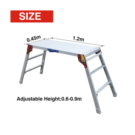 Jinmao Work Platform Aluminium Adjustable Height 150kg