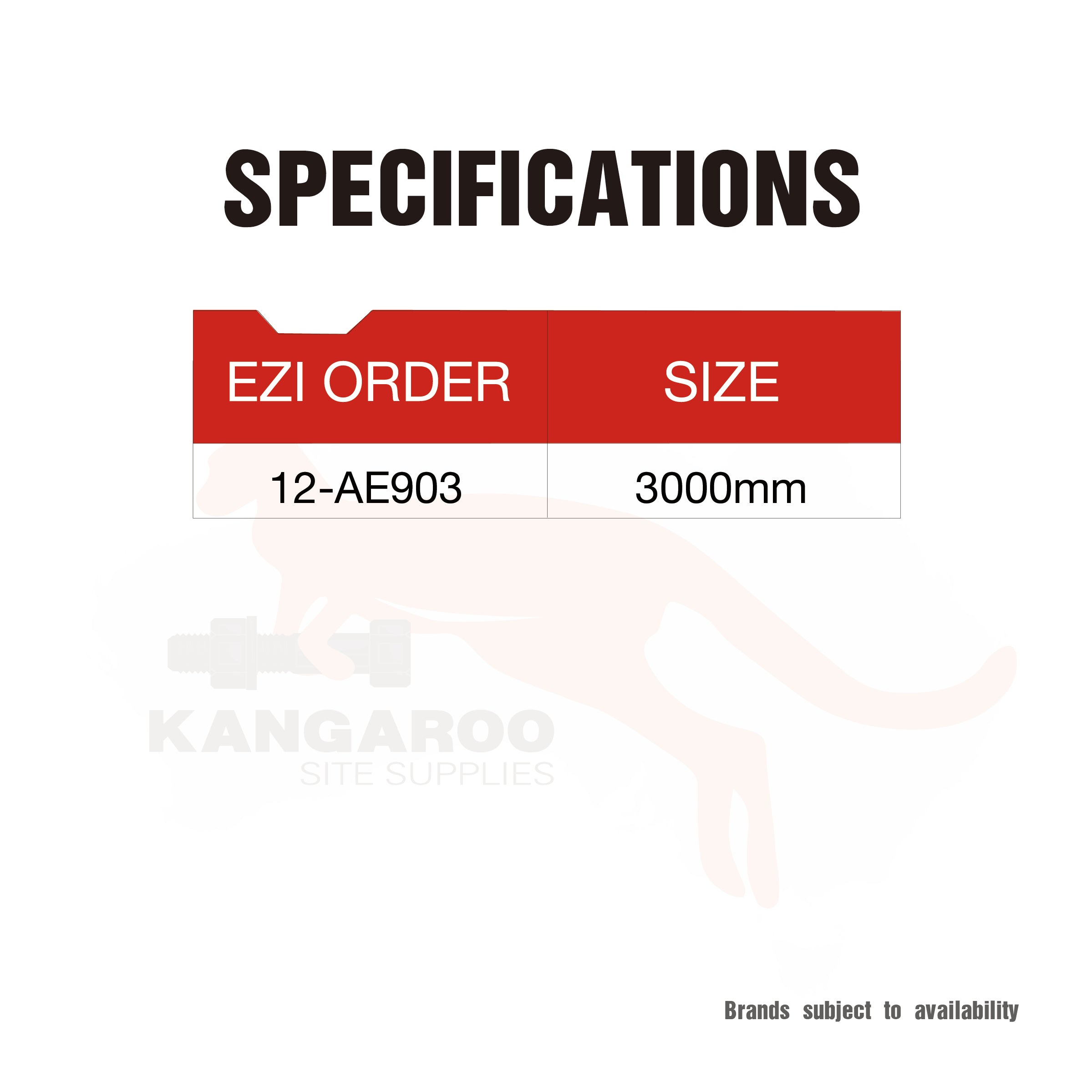 PVC External Angle 90D 3000mm