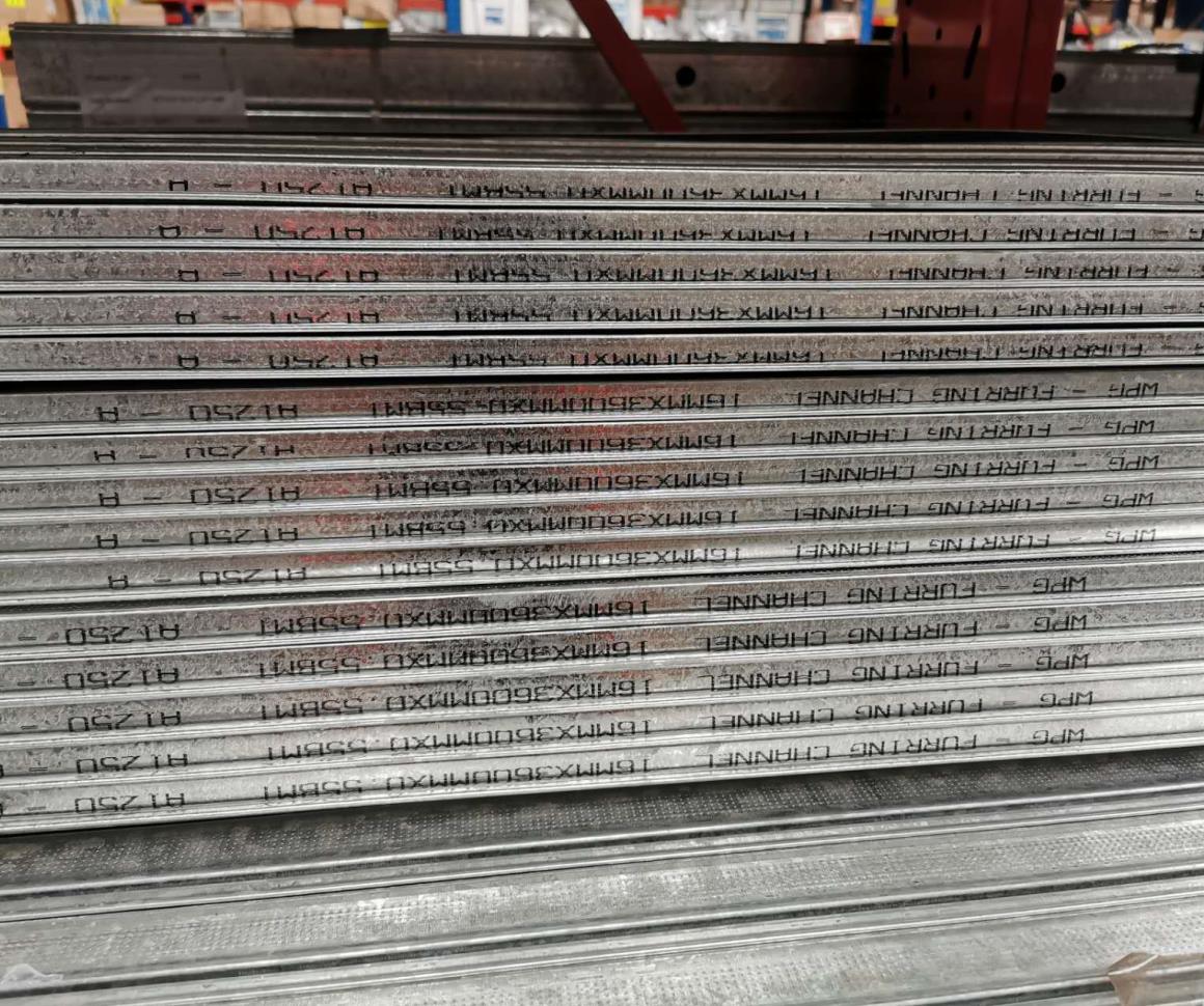 Furring Channel Multiple Sizes