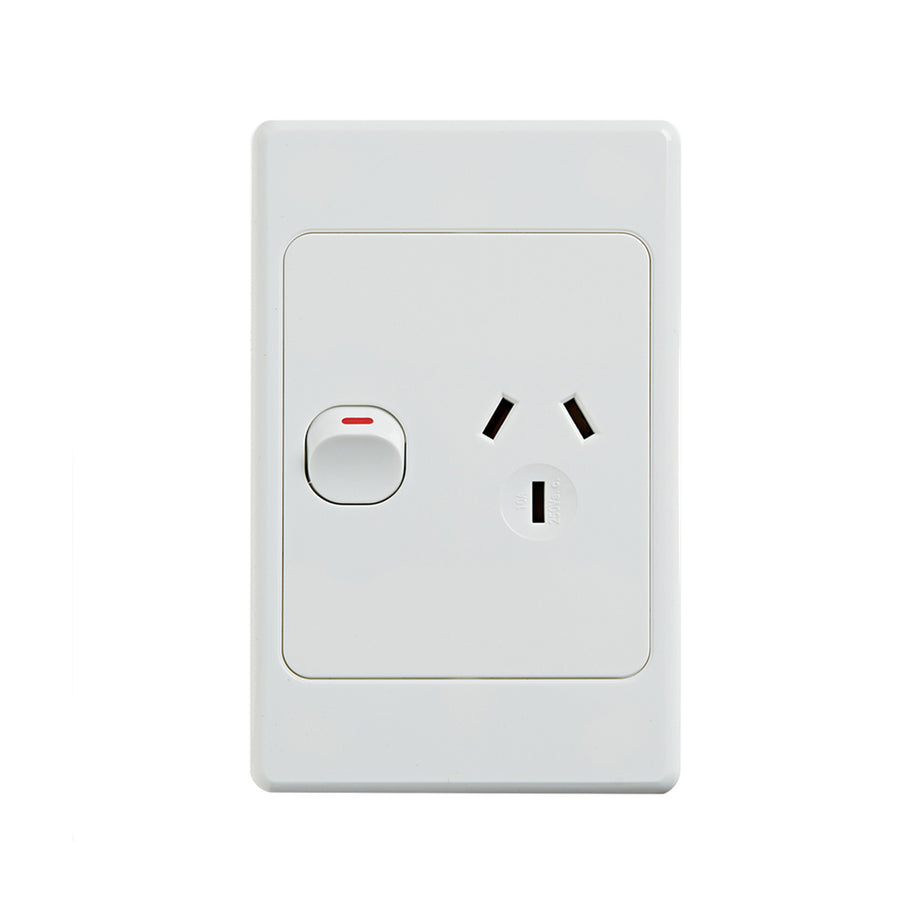 ABS Wall Switch & GPO, Multiple Styles
