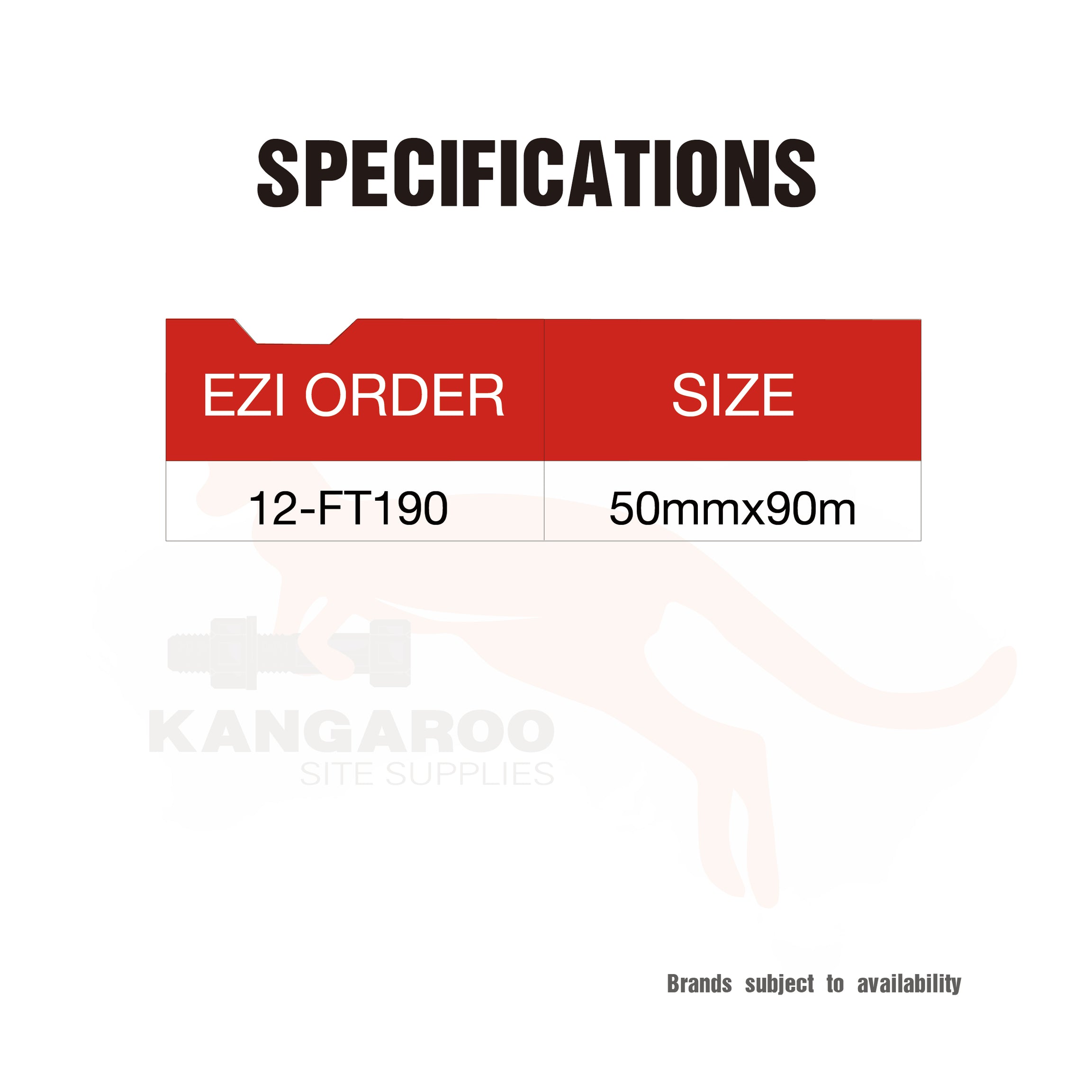 WPG Self-Adhesive Fibreglass Mesh Tape Self Adhesive White 50mmx90m