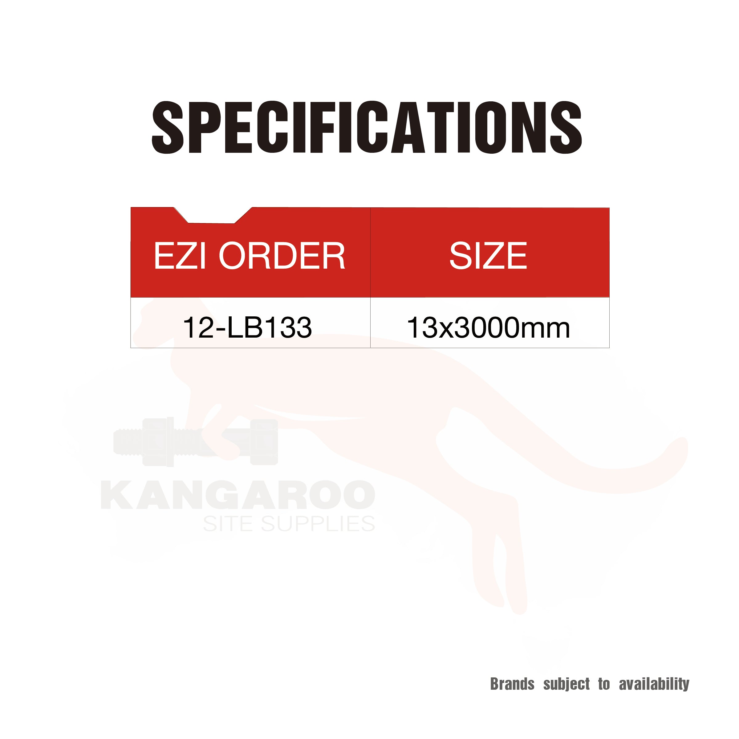 PVC L Bead 13x3000mm