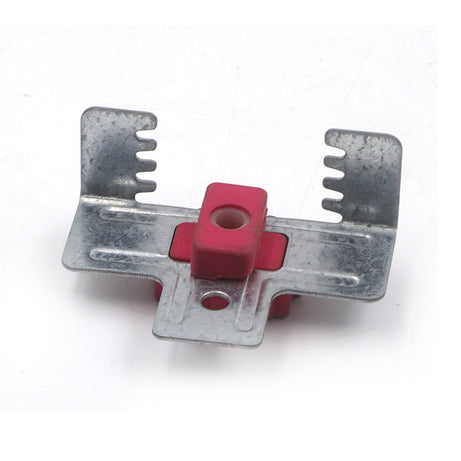 Resilient Mount Clip Adjustable Direct Fix Resilient Black/Red