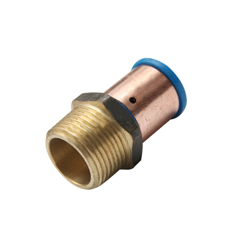 Pex Crimp-On Brass Fittings Male Straight As/Nzs 2537, Multiple Sizes