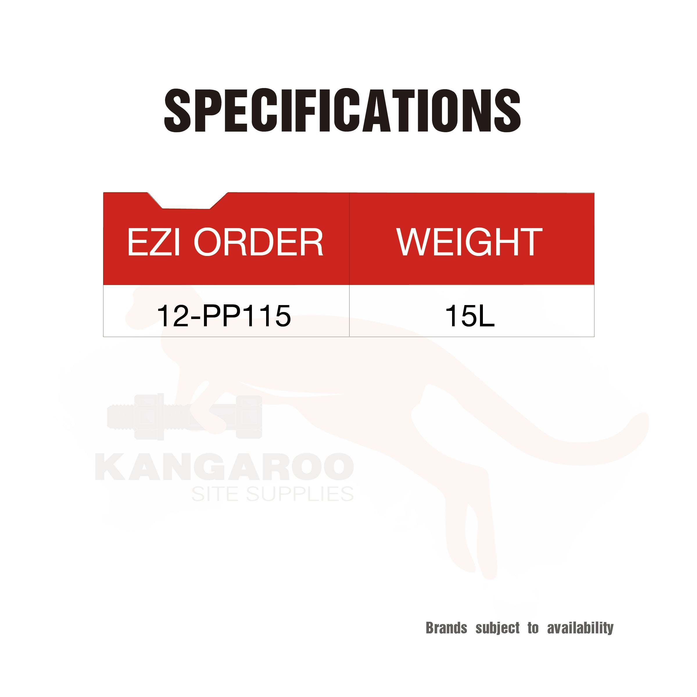 Premixed All Purpose Bucket 15L