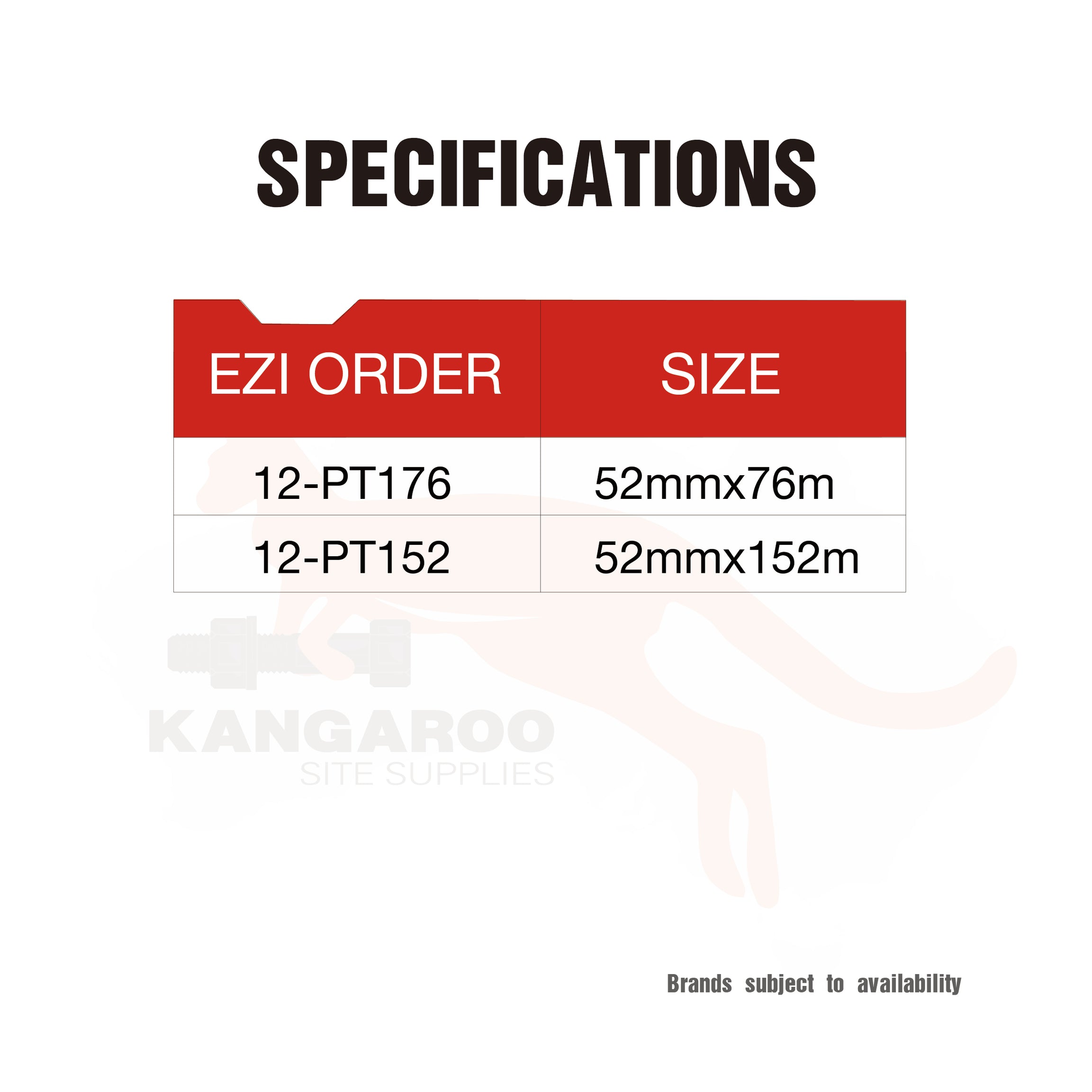 Spark Perforated Paper Joint Tape 52mmx152m, 52mmx76m