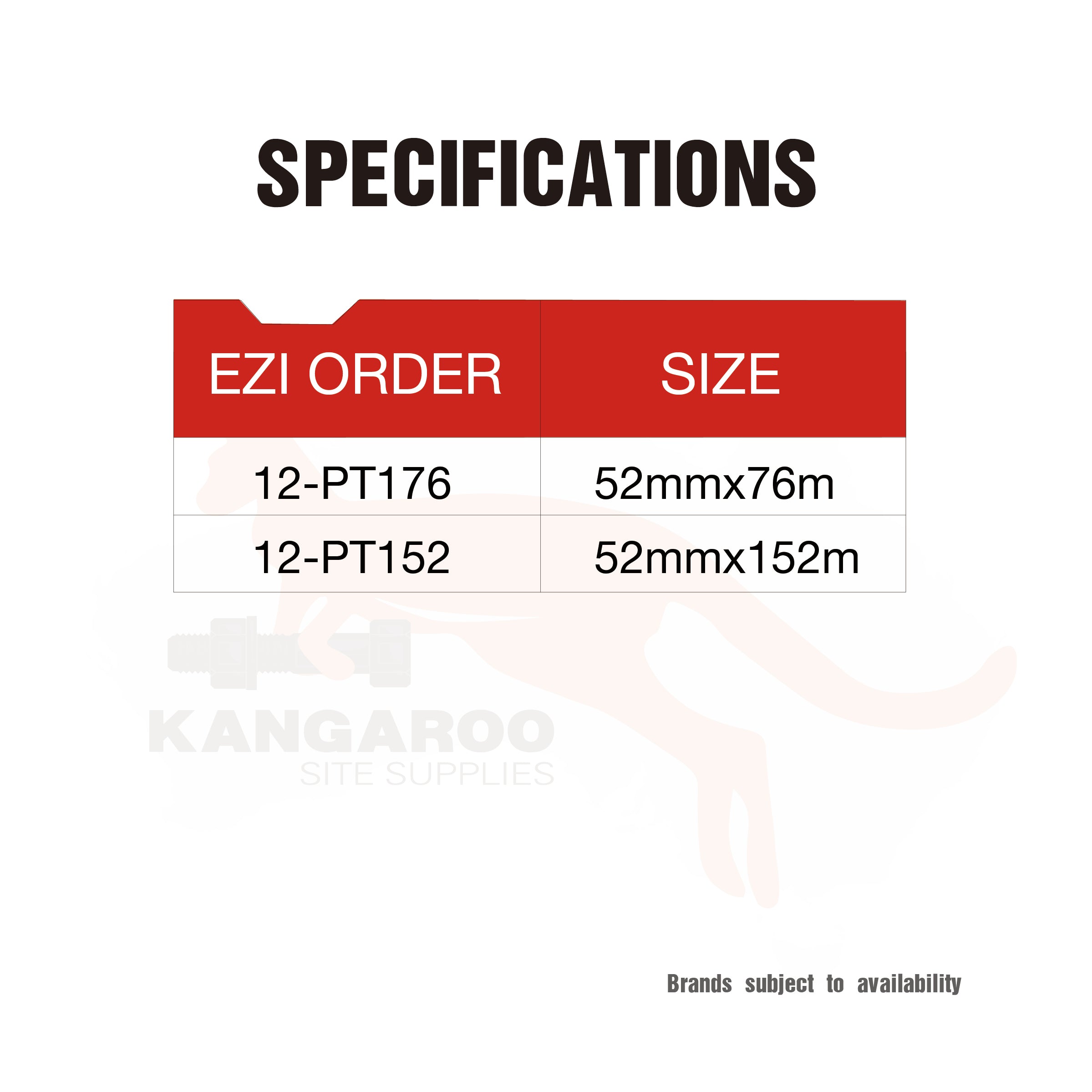 Spark Perforated Paper Joint Tape 52mmx152m, 52mmx76m
