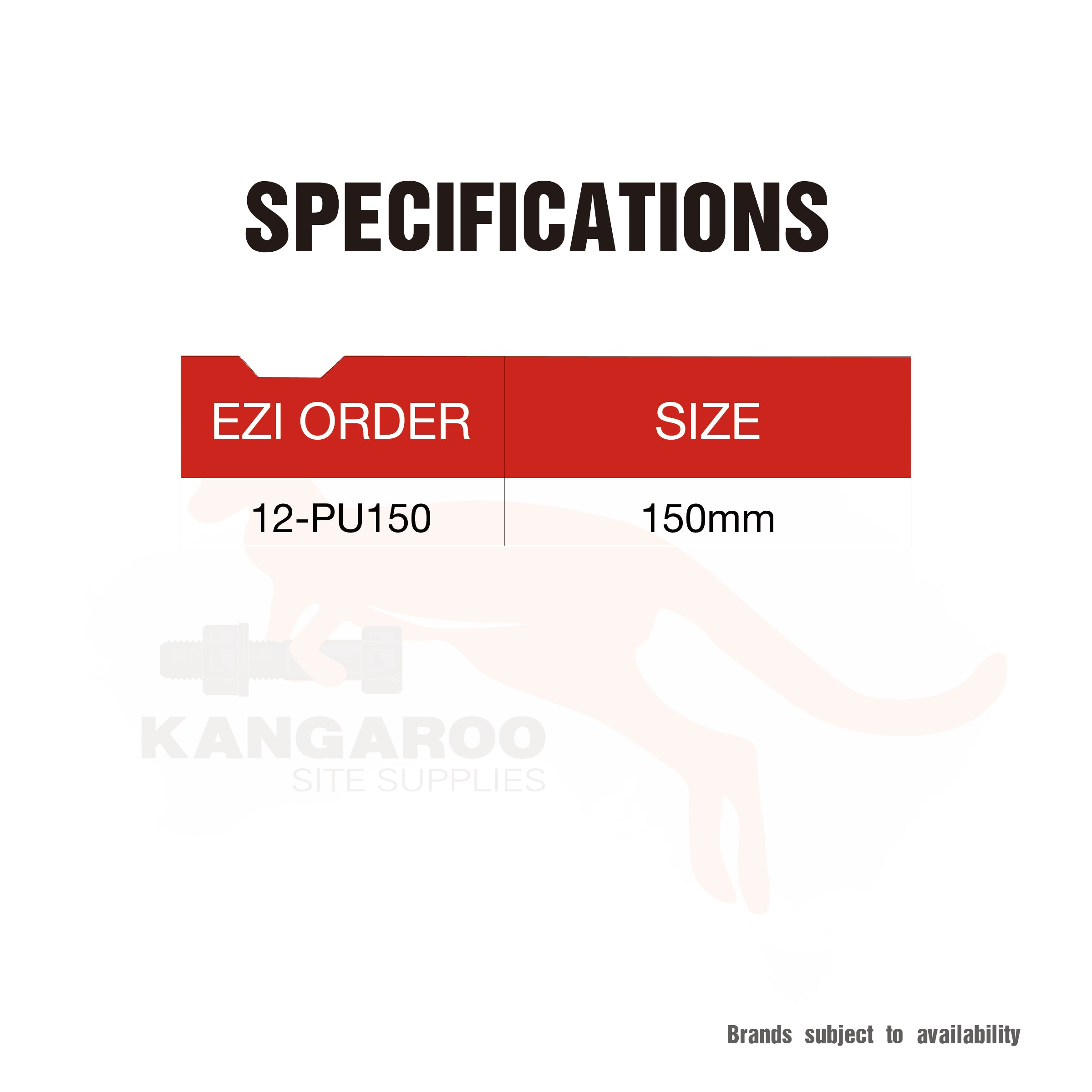 Weed Mat Pin Pack 200, 150mm or 120mm Kangaroo Site Supplies