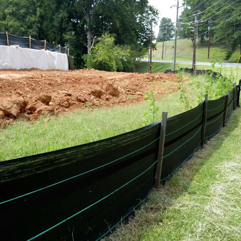 Silt Fence 860mmx50m Green & Black