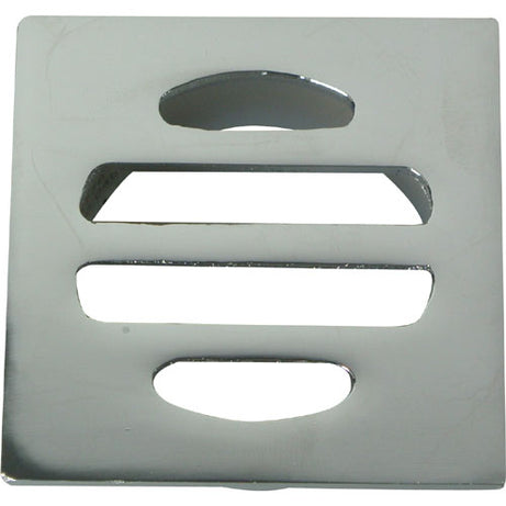 Floor Grate Square Brass Cp Suit ID PVC Pipe