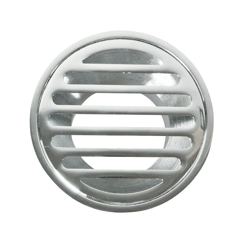 Floor Grate Round Reducing 80mmx50mm Brass Cp Suit ID PVC Pipe
