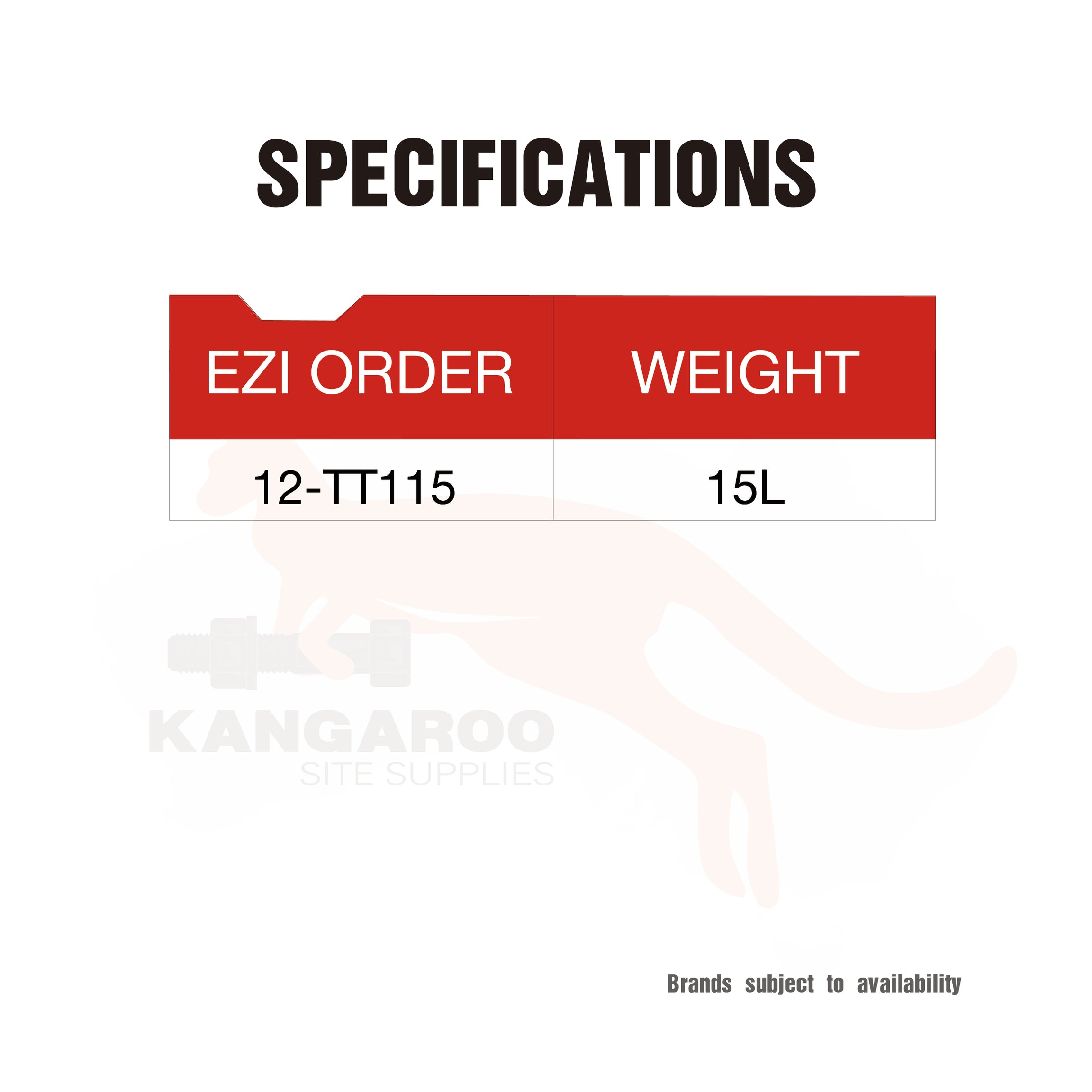 Topping Tinted Bucket 15L