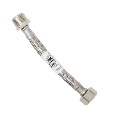 Watermark Flexible Water Hose S/S Knitted F*M 1/2inch DN8, Multiple Sizes