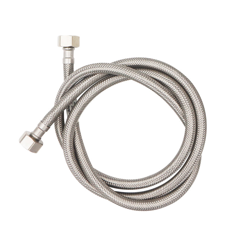 Watermark Flexible Water Hose S/S Knitted F*F 1/2inch DN8, Multiple Sizes