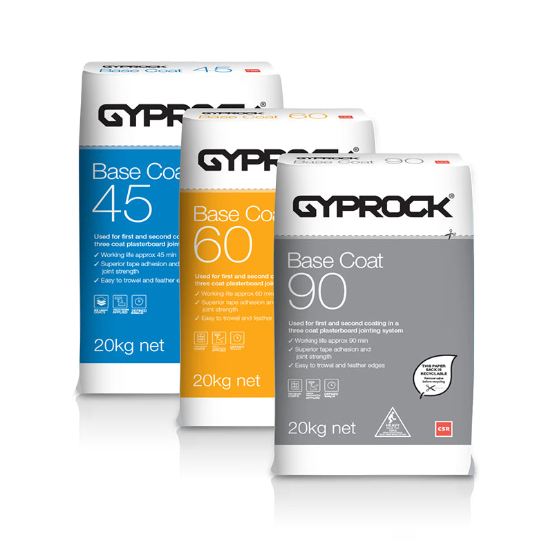 Gyprock CSR Base Coat 45/60/90minutes, Bag of 20kg