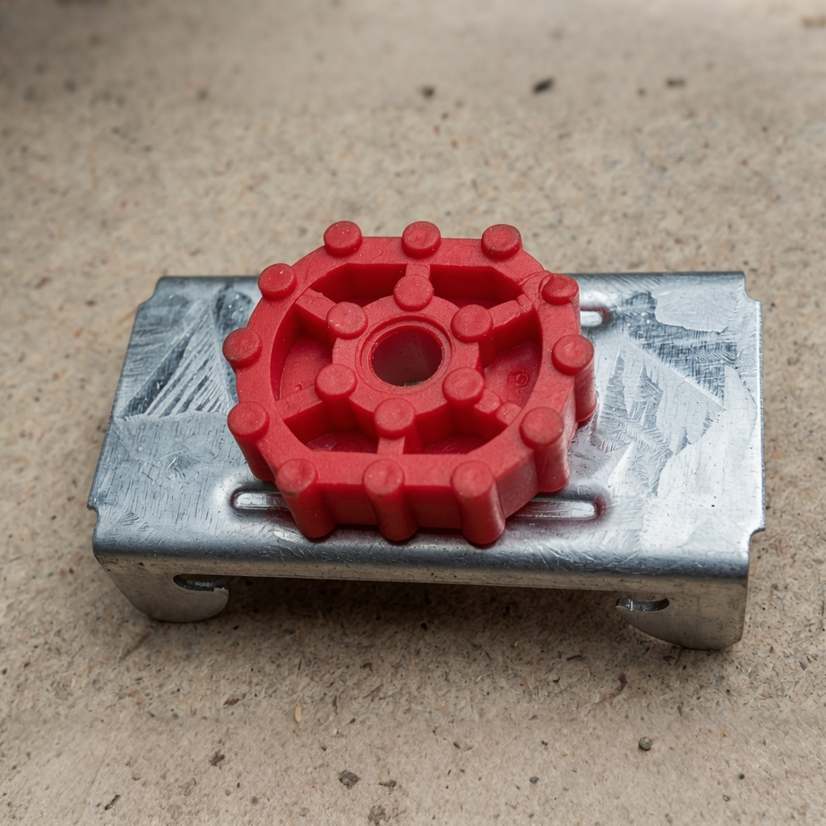 Resilient Mount Clip Concrete Resilient Mount Red -Acoustic Iso Dfc To Suit Fc