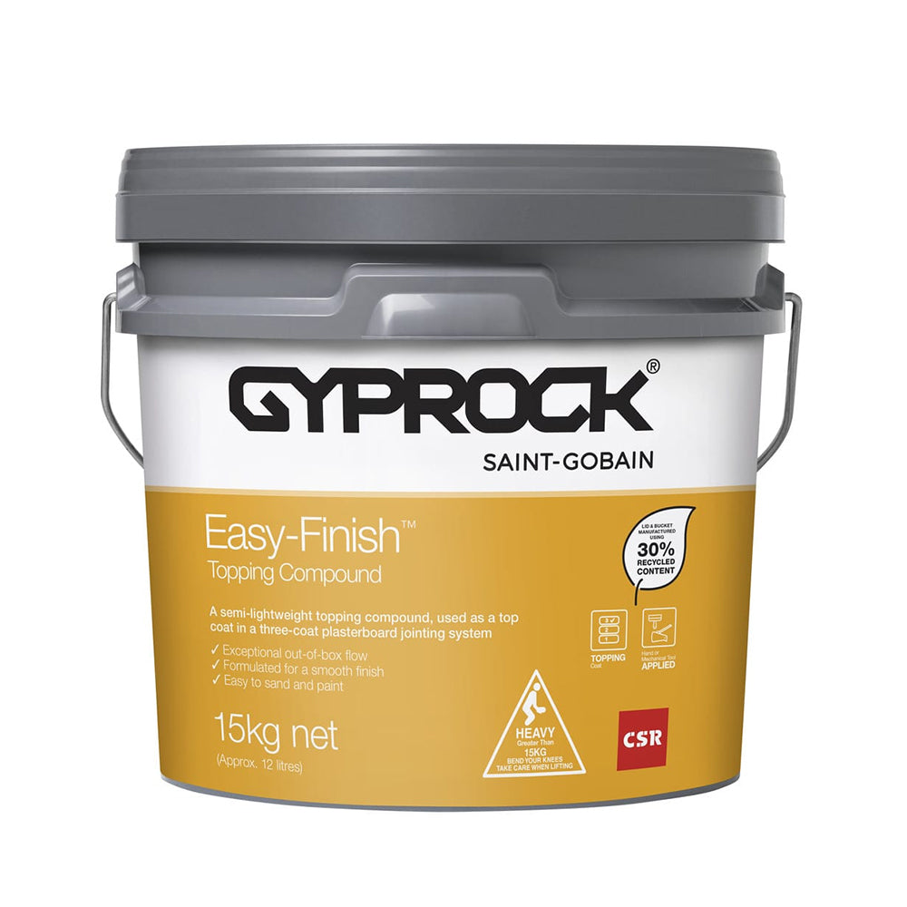 Gyprock CSR Easy Finish Topping Compound 15kg Bucket