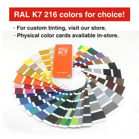 Carpoly Fast Dry Alkyd Enamel Paint (Light/Deep/Dark/White Color Base Paint), Optional Sizes