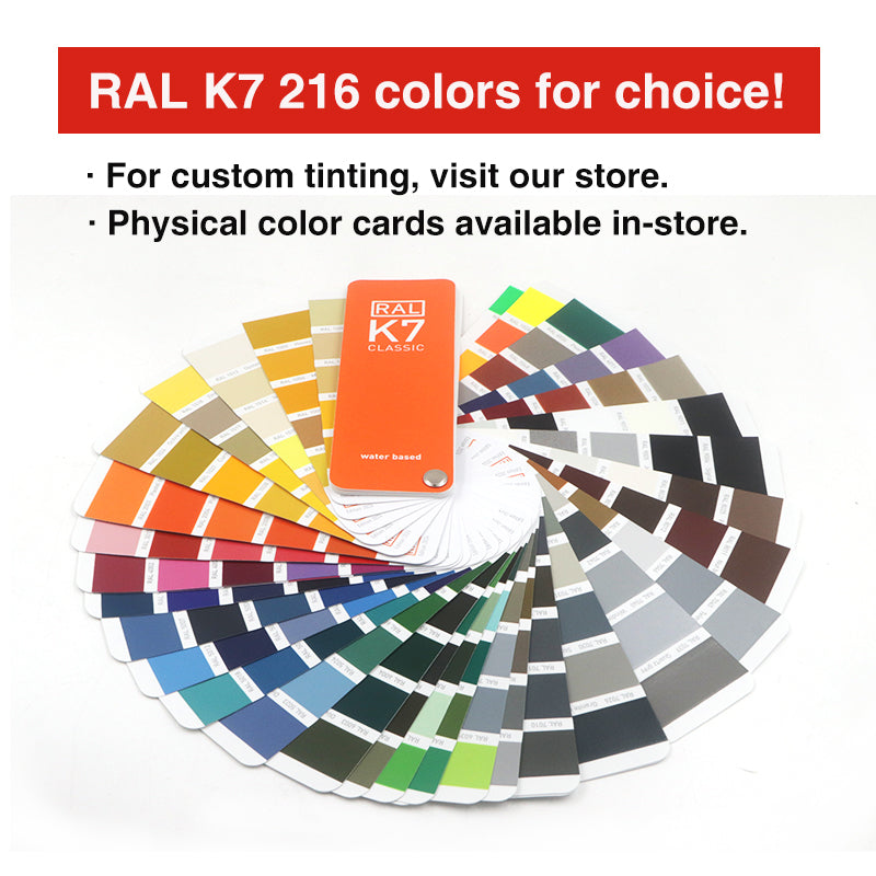 Carpoly Fast Dry Alkyd Enamel Paint (Light/Deep/Dark/White Color Base Paint), Optional Sizes