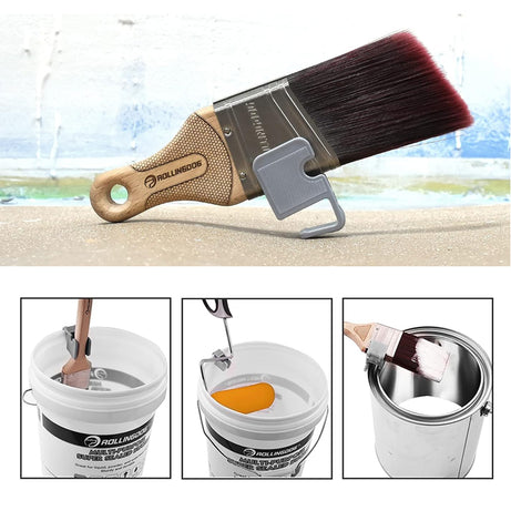 Rollingdog Paint Brush Clip 2pcs