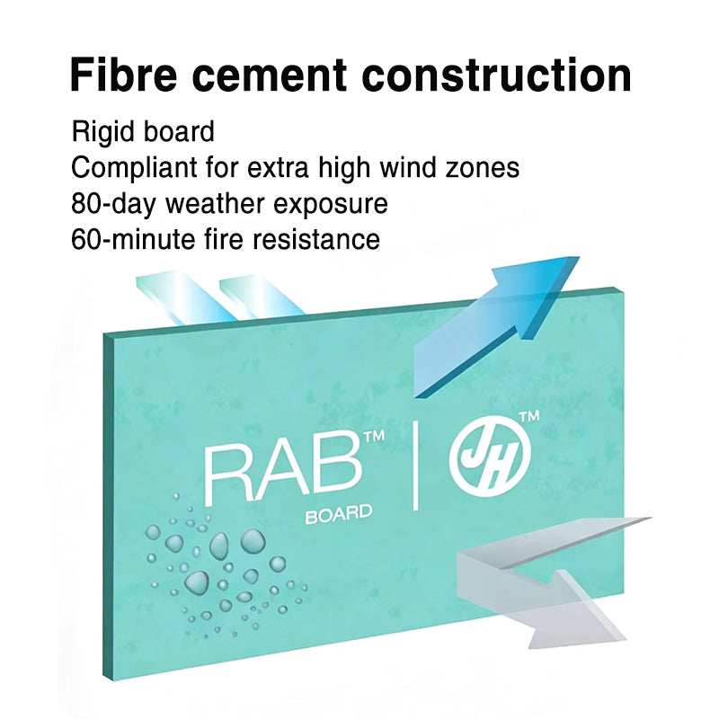 James Hardie Rab Board 2750 x 1200 x 6mm