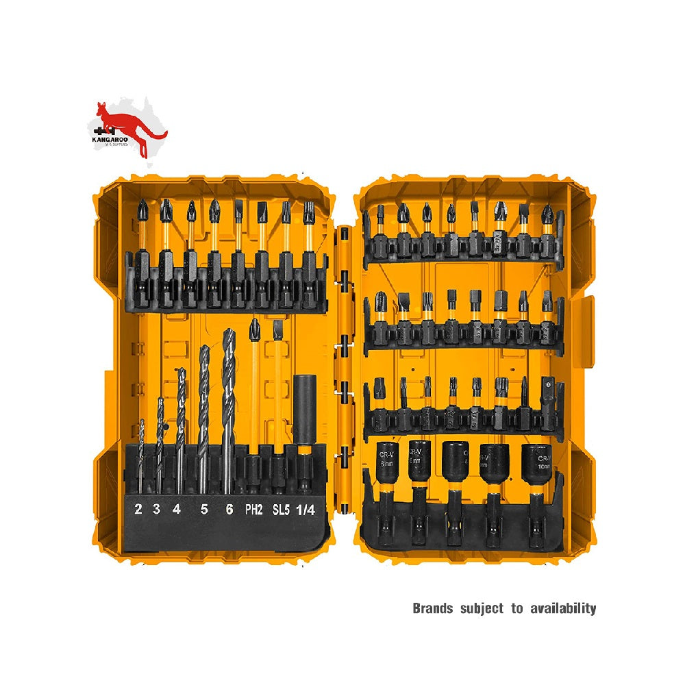 Impact Screwdriver Bit Set 45pcs – Kangaroo Site Supplies