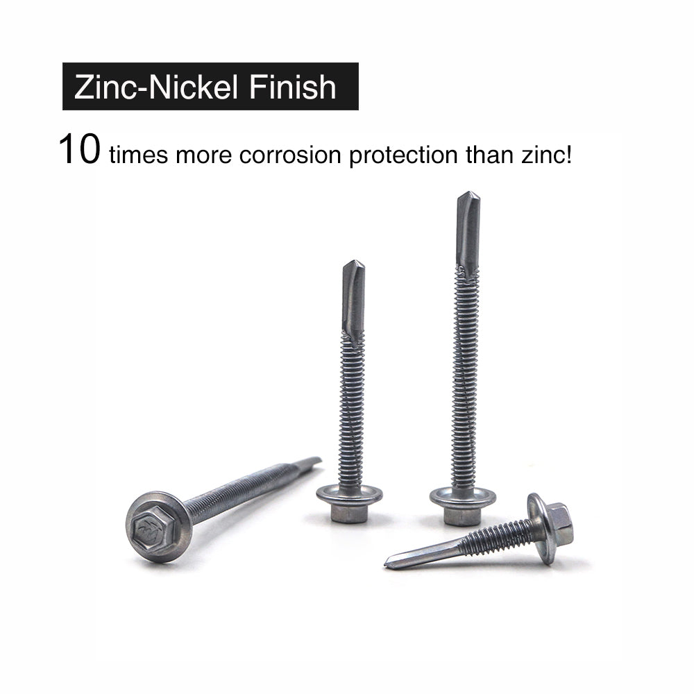 SD Screw Hex 5 Series Fine C4 #12 Multiple Sizes