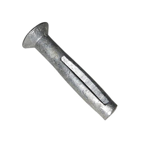 Split Anchor Csk Zinc, Multiple Sizes, Pack 100