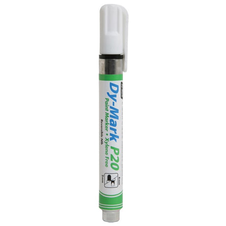 Dy-Mark 12072011 P20 Paint Marker White