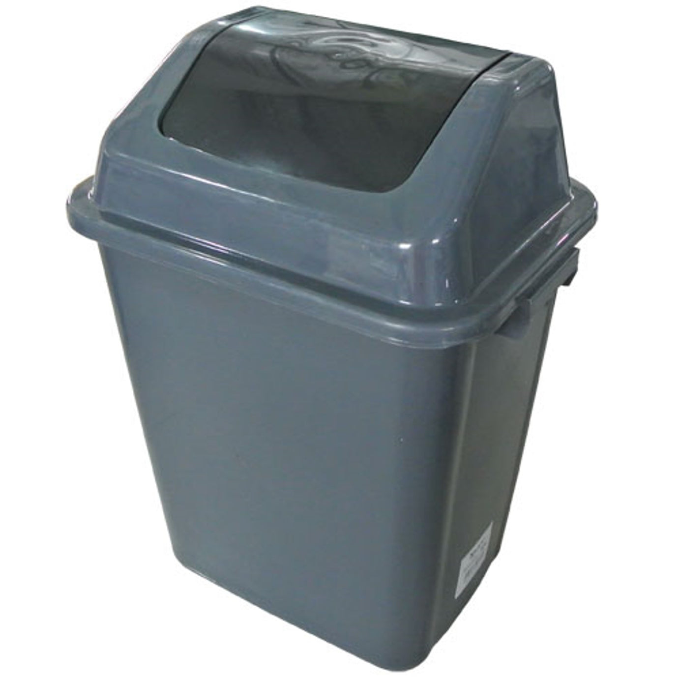 Rubbish Bin Swing Lid General Grey 40L