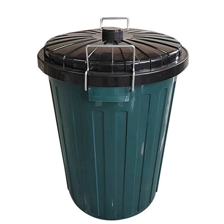 Plastic Garbage Bin With Lid 55L
