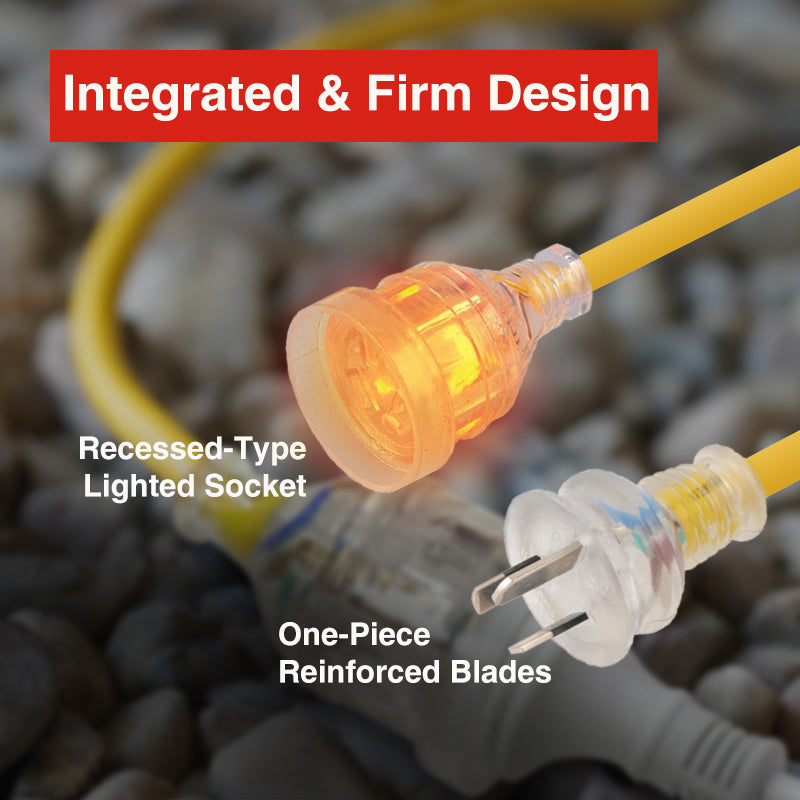 Heavy Duty Extension Lead 10Amp, 15m or 25m