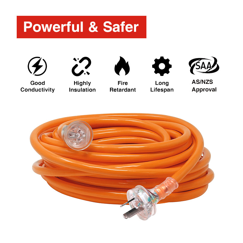 Heavy Duty Extension Lead 15a 15m or 25m