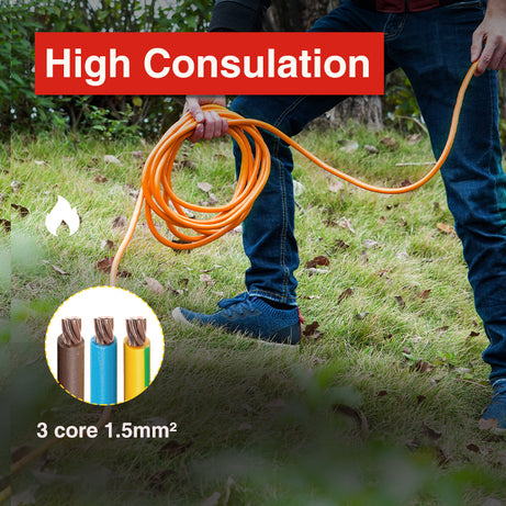 Heavy Duty Extension Lead 15a 15m or 25m