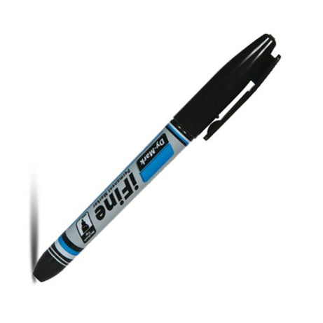 Dy-Mark 12151001 Permanent Marker Black