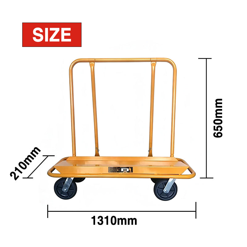 Plasterboard Cart Detachable 1350kg Capacity