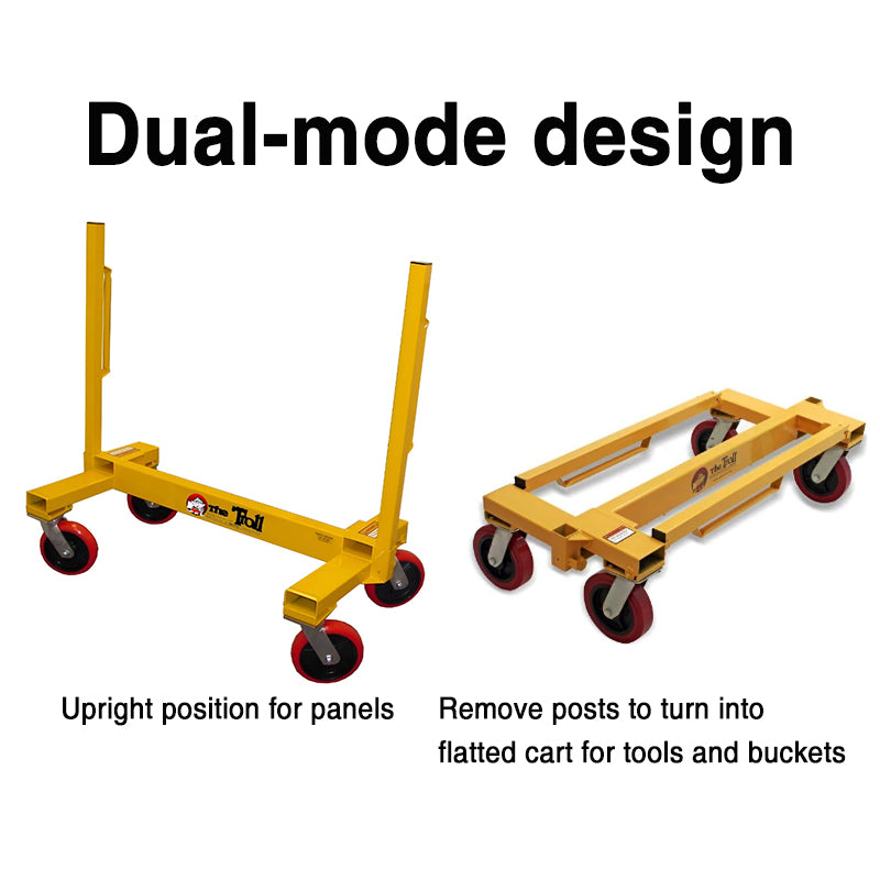 Material & Panel Cart Trolley 1360kg Capacity