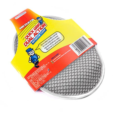 Bathroom Clean Mitt Double Action