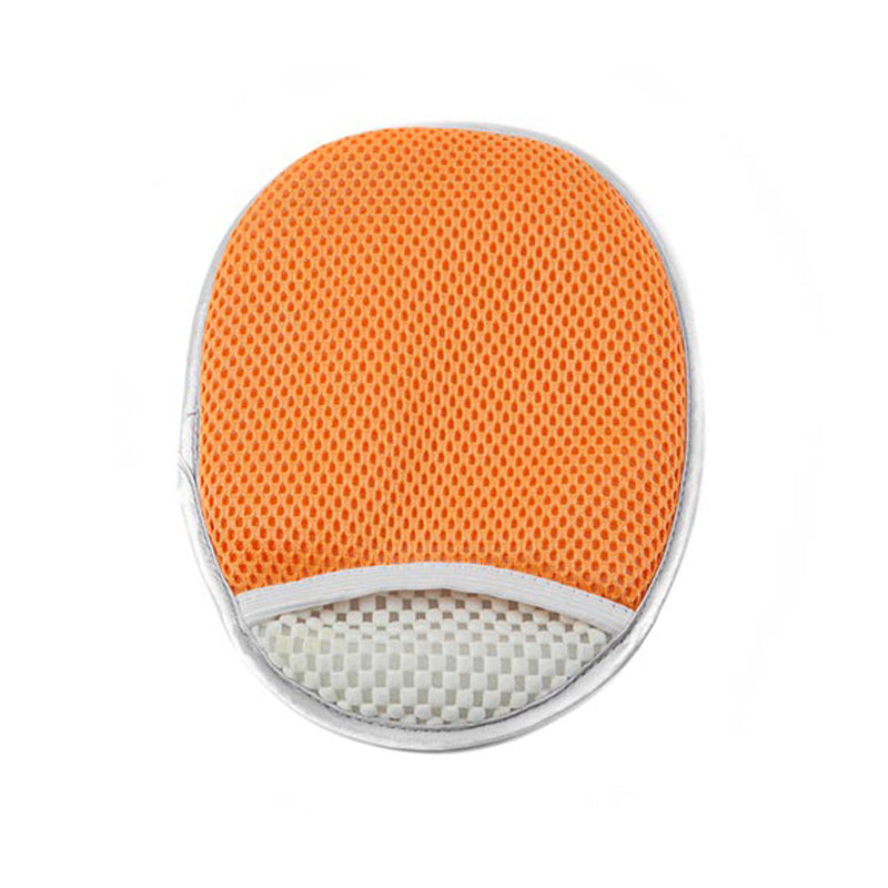 Bathroom Clean Mitt Double Action