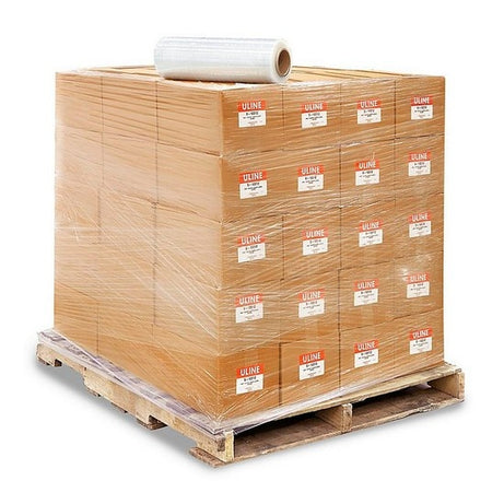 Pallet Shrink Wrap 500mmx300m, Black/Clear