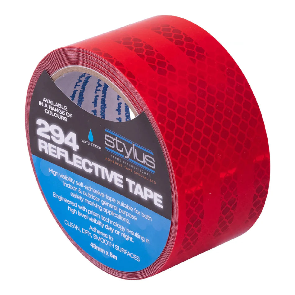 Stylus 294 Retail Class 1 Reflective Tape 48mm x 5m