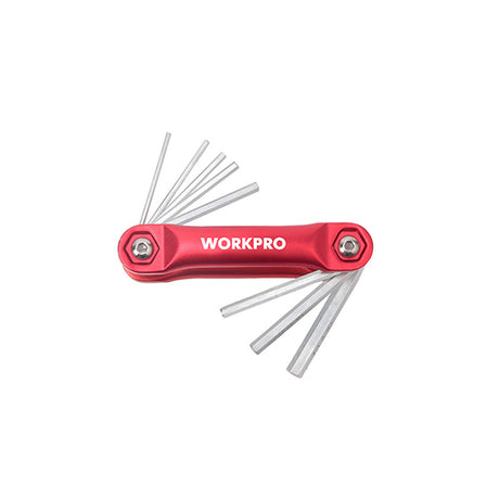 8pc Folding Hex Key-Metric