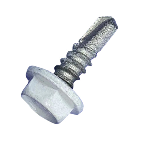 Sds Screw Hex Head Coarse Cl4 10mm X 16mm Box 1000 White
