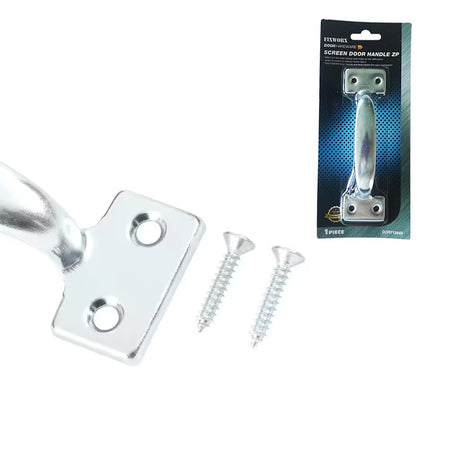 Door Handle Zinc Plated 150mm Cd1