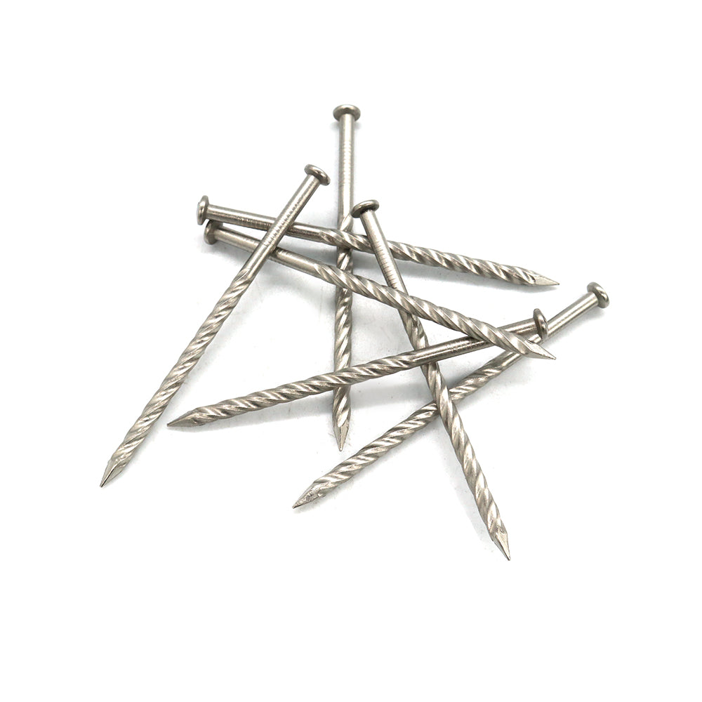 Decking Nails Twisted Stainless Steel, Multiple Sizes, Pack 2kg