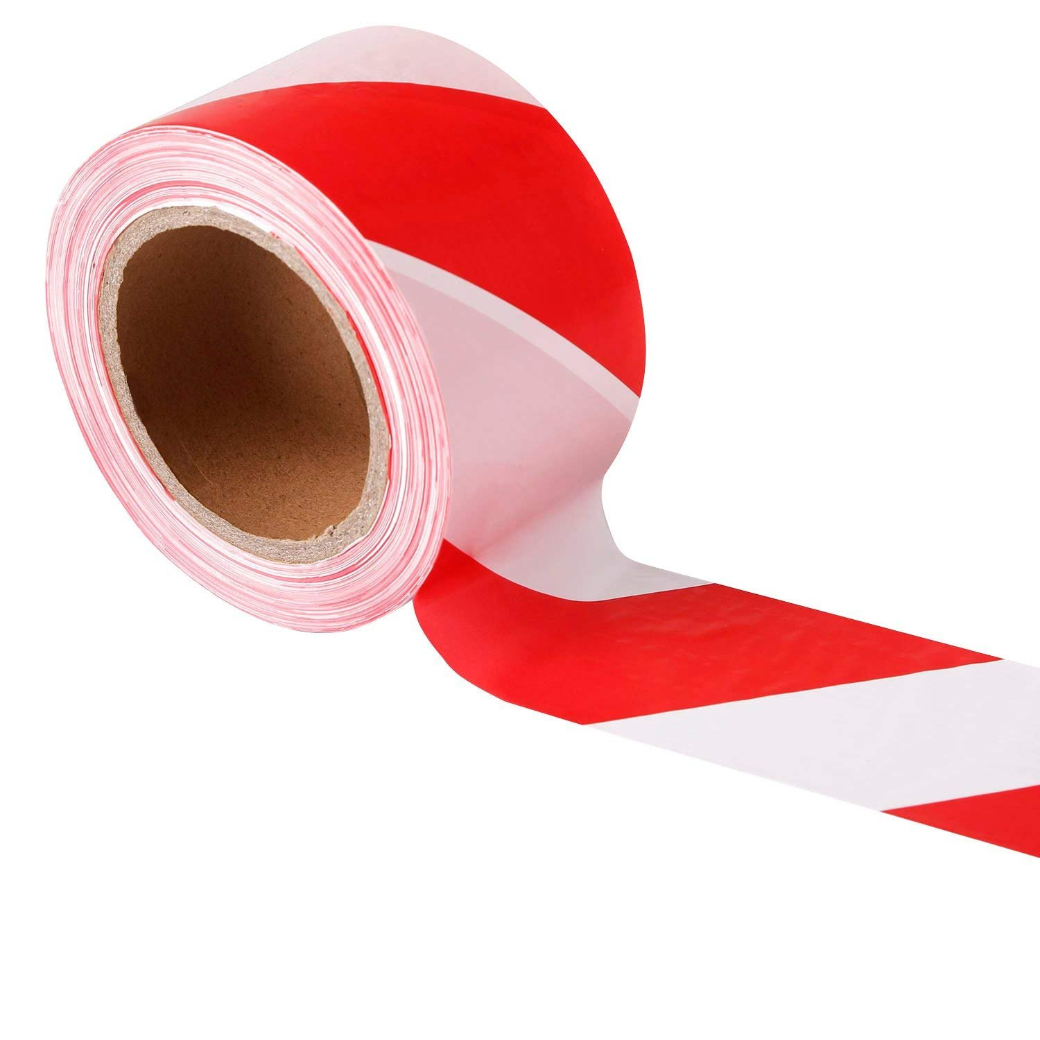 Caution Tape Red/White 100m