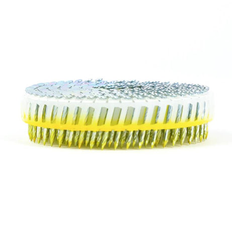 Collated Hardened Coil Nail 15D Electro Galvanised Box 6000, Multiple Sizes
